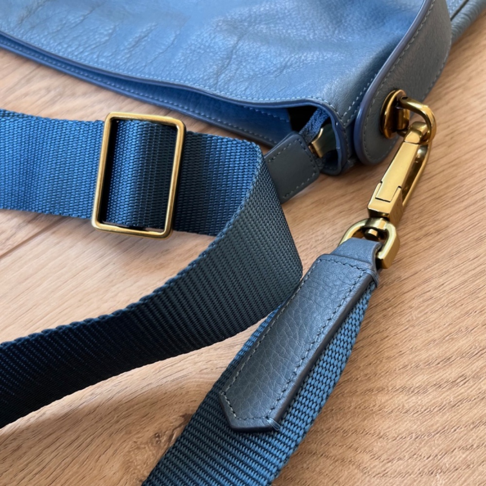Fossil Maya Hobo Crossbody Faded Indigo - Picture 7 of 14